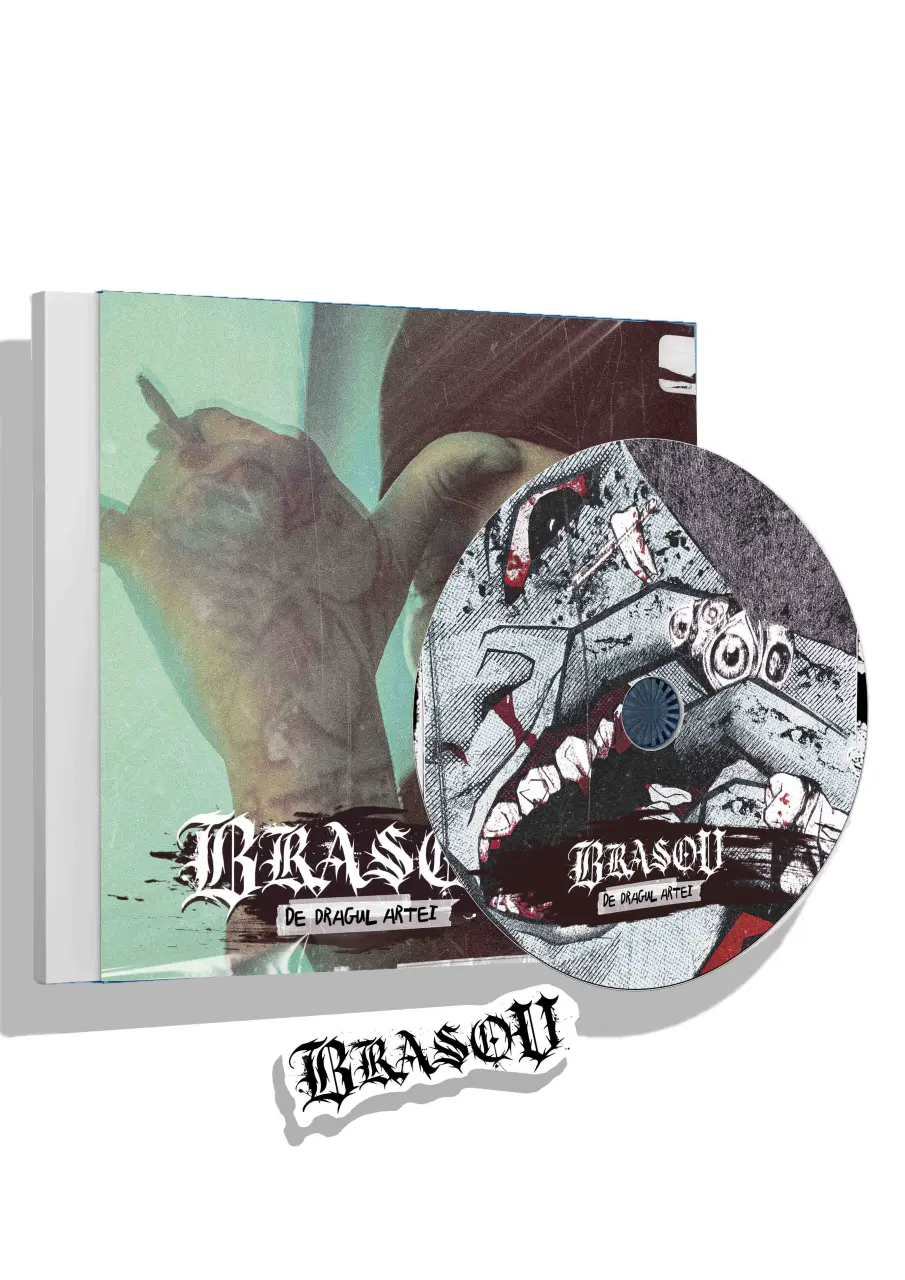 Album BRASOV - DE DRAGUL ARTEI + Sticker Brasov